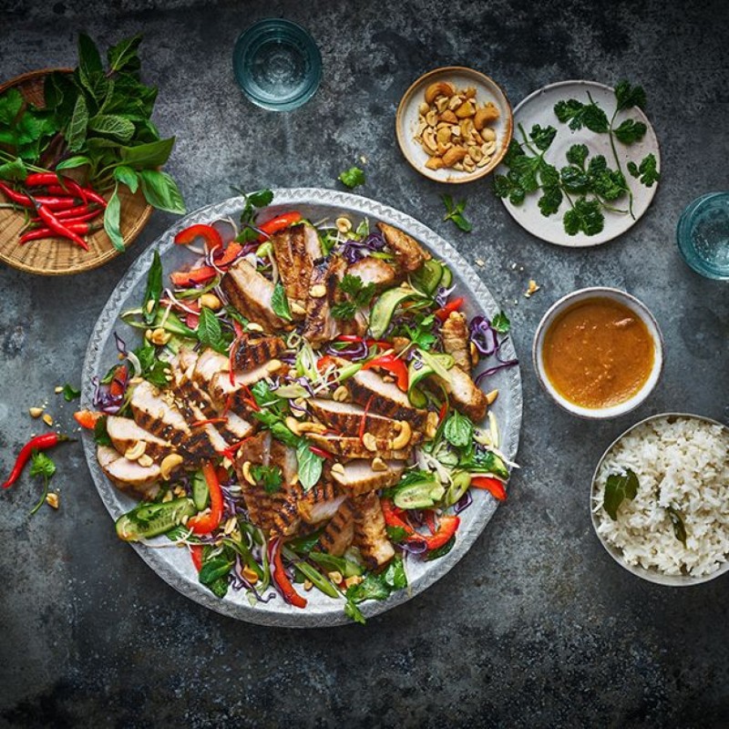 thai pork salad