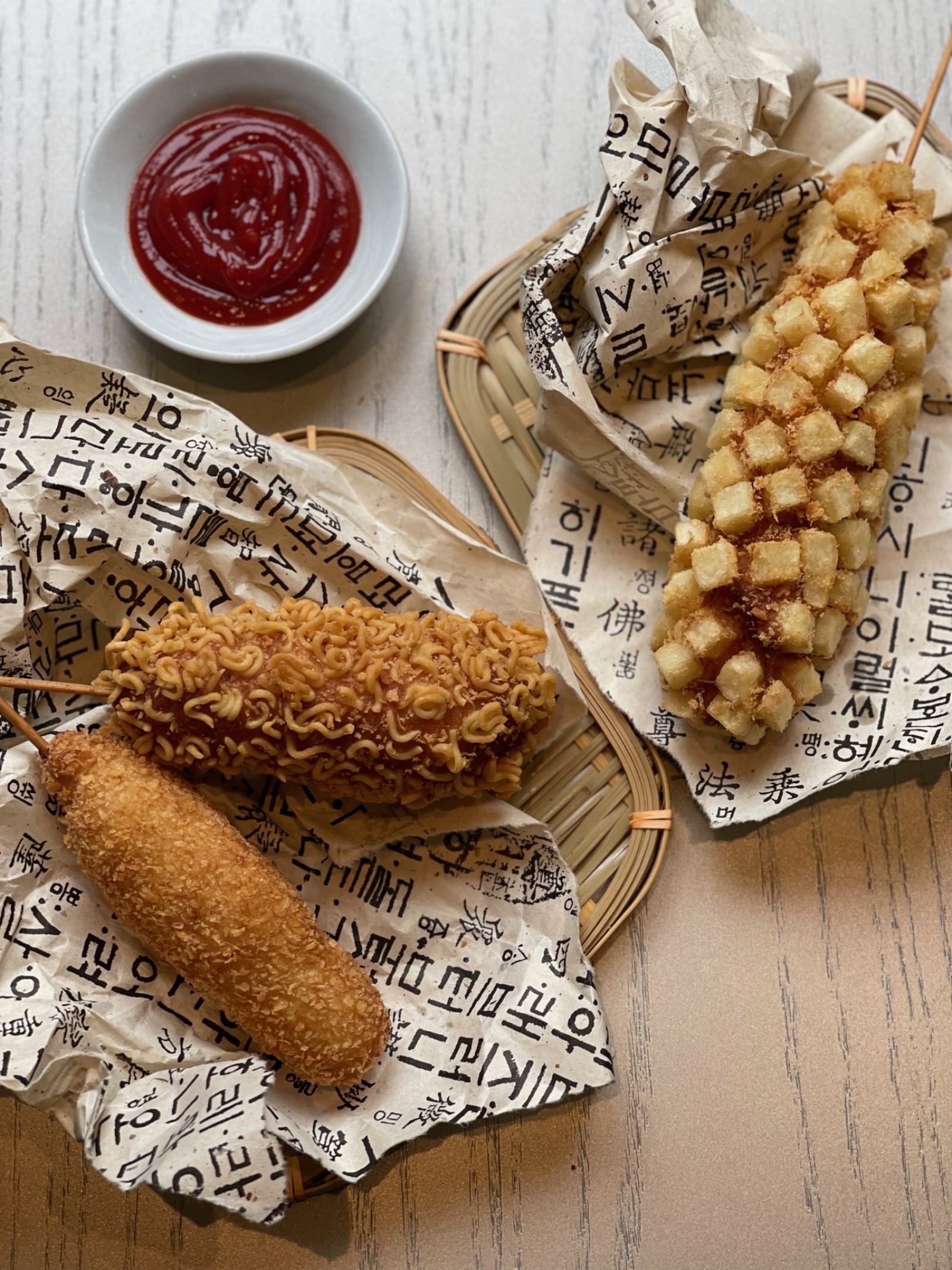 Korean Corn Dogs Recipes Judy Joo